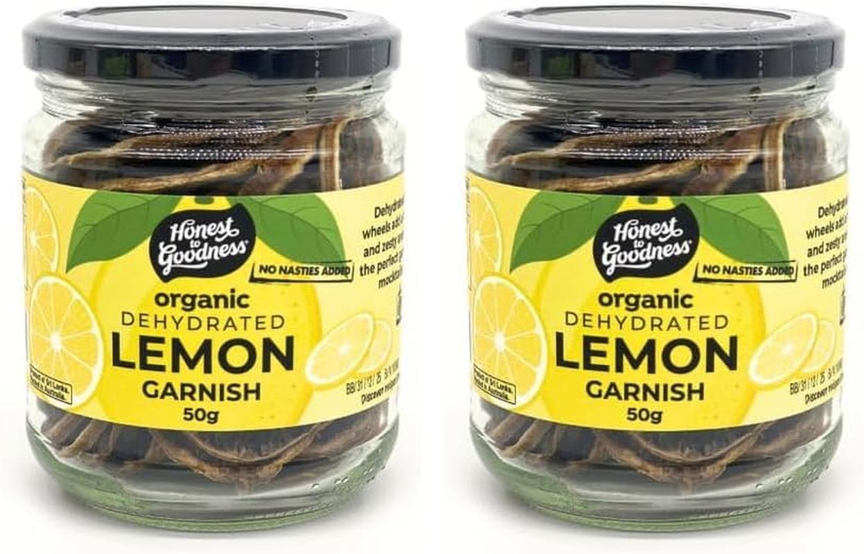 Organic Dehydrated Lemon Garnish 50G image number 1