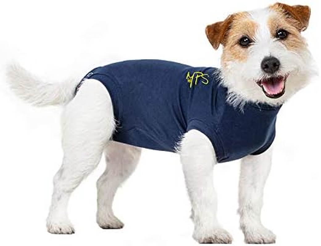 MPS Medical Pet Shirt Dog, Surgery Recovery Suit, Blue, Xxx-Small image number 2