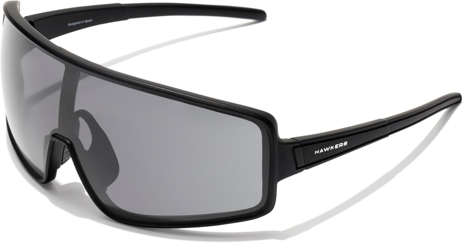 HAWKERS Sunglasses for Men and Women - Protection UV400 - TIGER Model - Mask Sunglasses