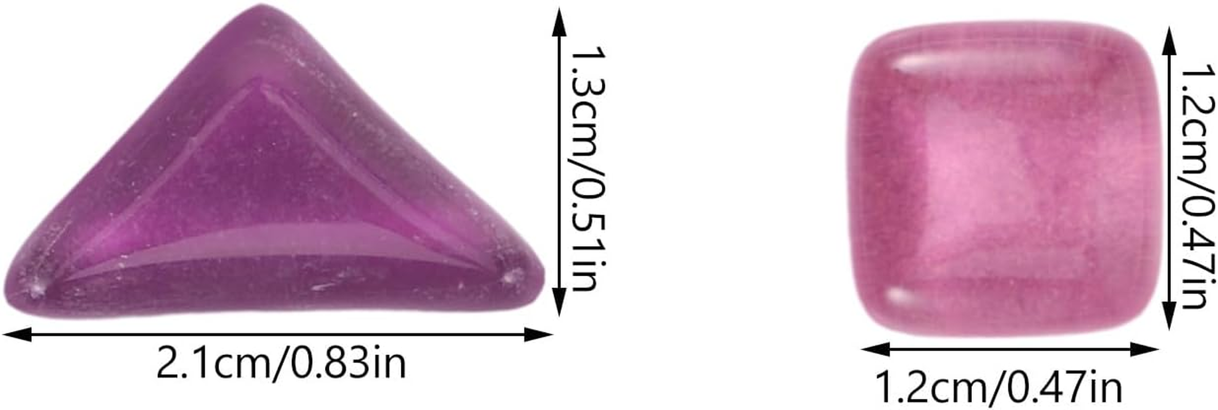 PRETYZOOM 1 Pack Irregular Mosaic Pieces, Glass Mosaic Pieces for DIY Art Crafts, Crystal Tiles for Decoration, Mixed Purple Colors and Shapes image number 4