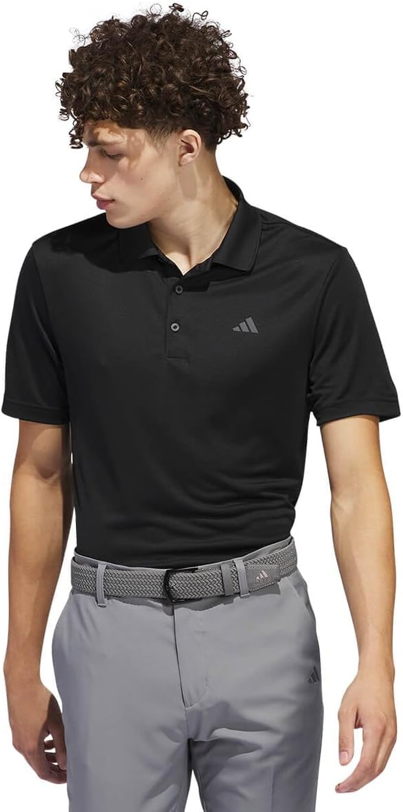 Adidas Performance Golf Men'S Polo Shirt, Black, X-Small image number 2