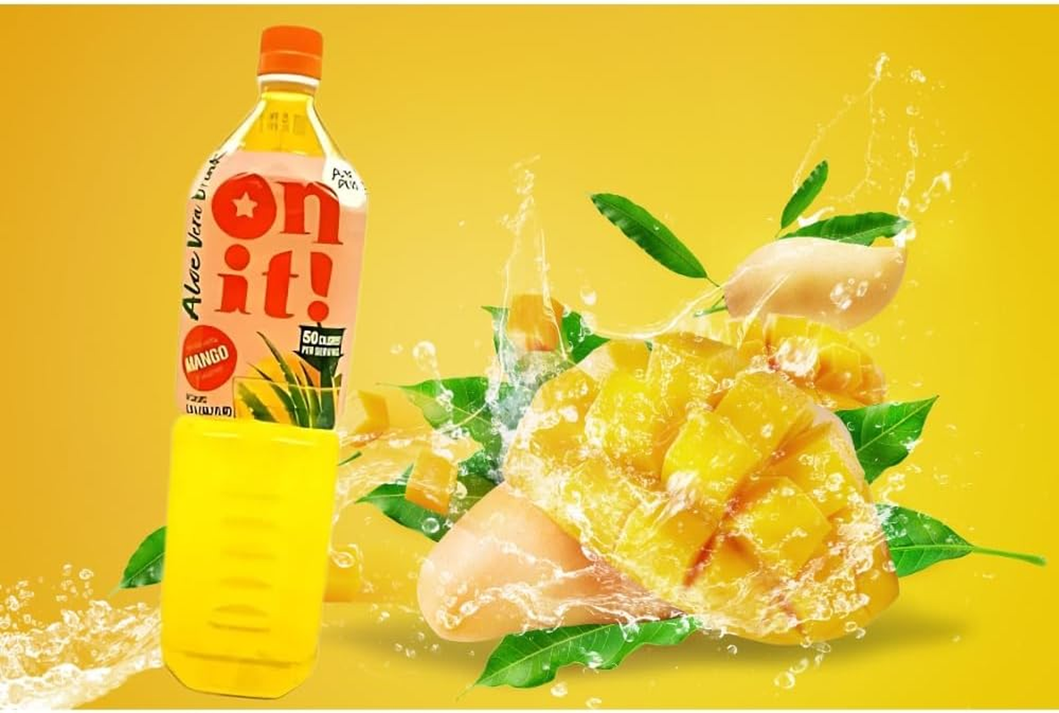 Onit Aloe Vera Drink Mango Flavor 1.5L image number 2