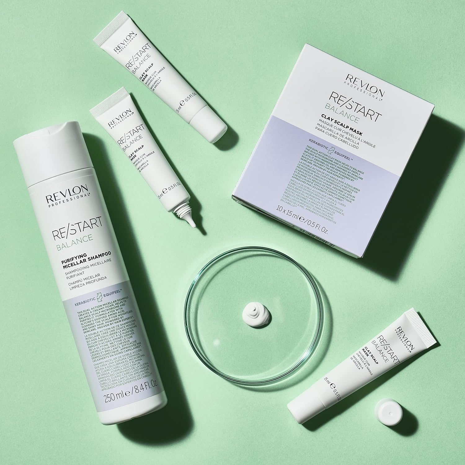 Revlon Professional RE/START Balance Purifying Micellar Shampoo 250 Ml image number 2