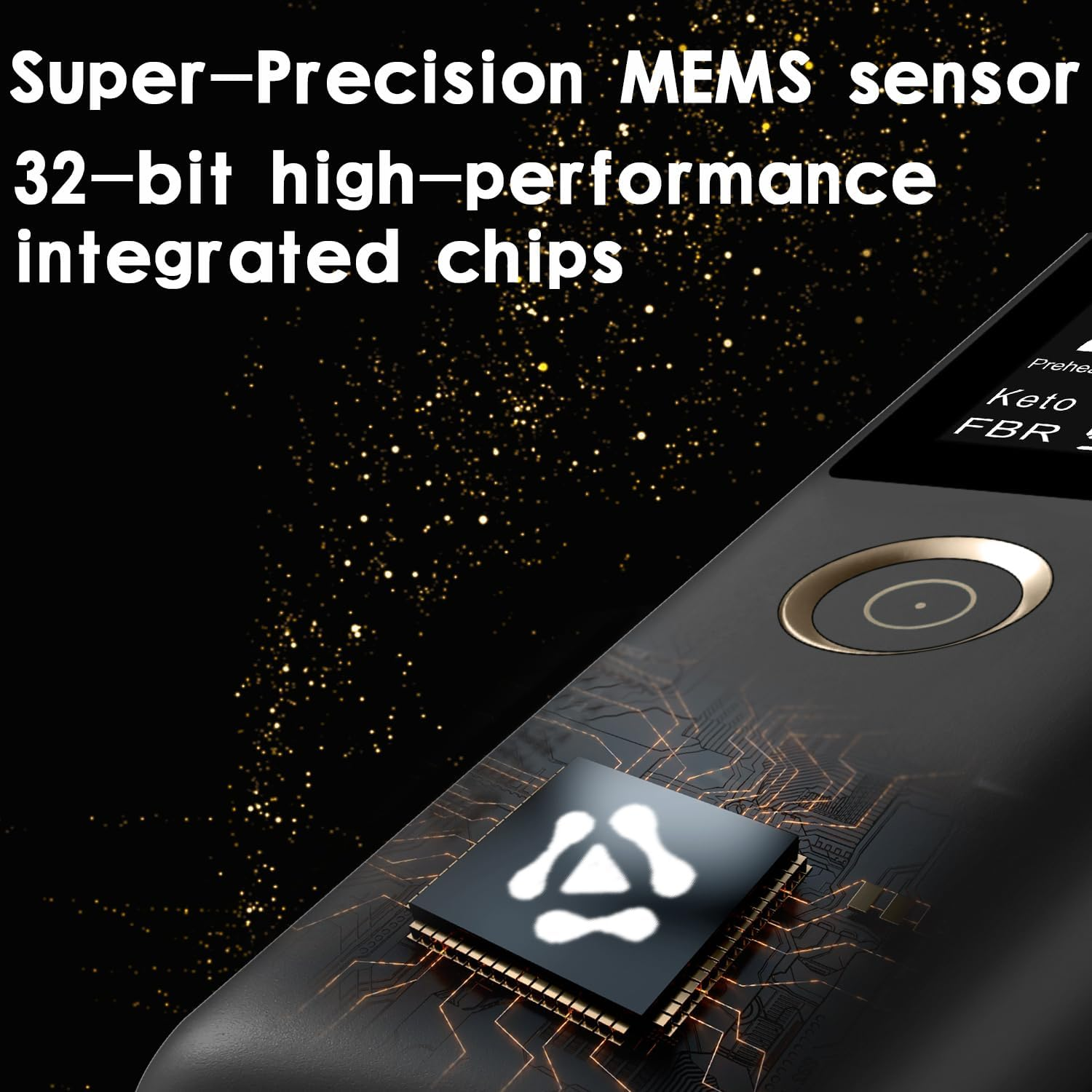 Ketone Breath Analyzer for Acetone Check - Advanced Breath Ketone Meter | Track Fat Metabolism & Ketosis Levels on Low Carb, Ketogenic Diets & More | Portable, Professional-Grade Ketone Breath Tester image number 5