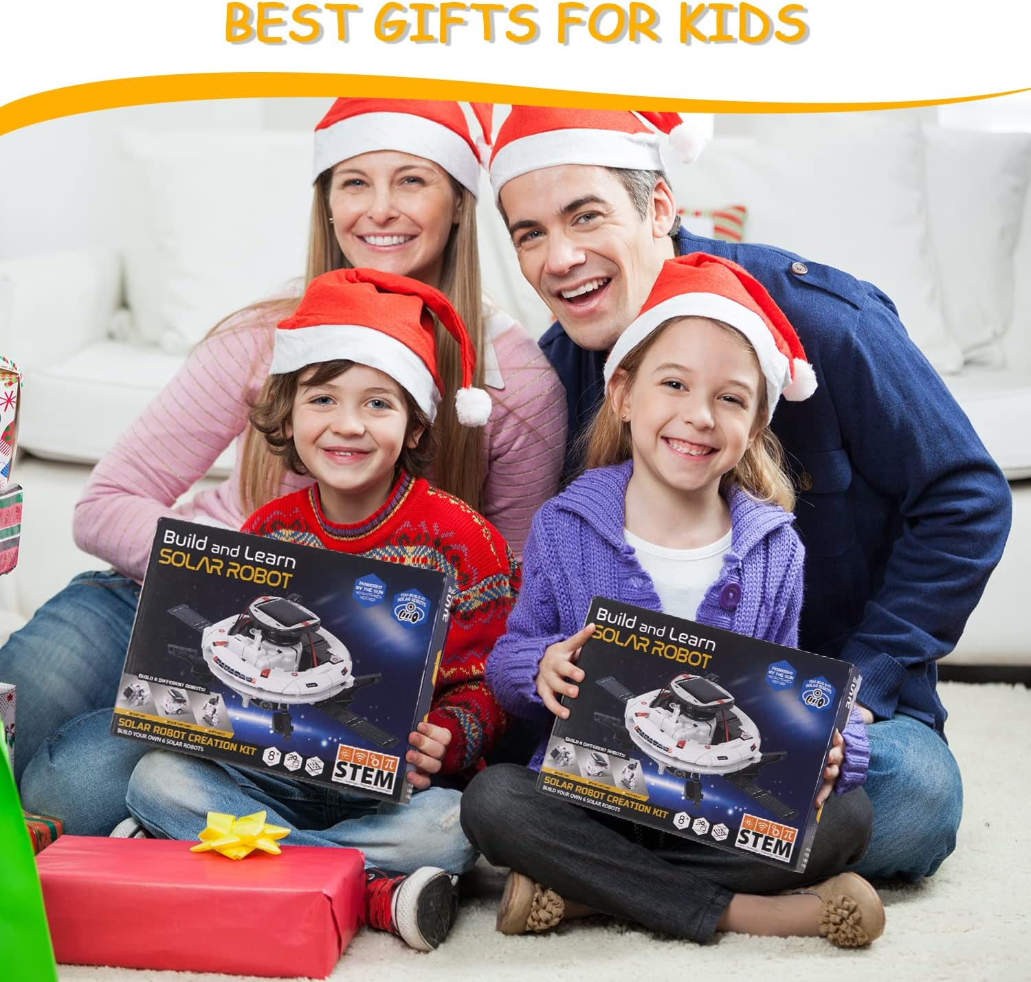 Science Experiments for Kids 6-12,STEM Projects for Kids Ages 7-13,Solar Space Robot Kits,Building Toys for Kids Age 8-14,Birthday Christmas Easter Idea Gifts for 7 8 9 10 11 Year Old Boys image number 2