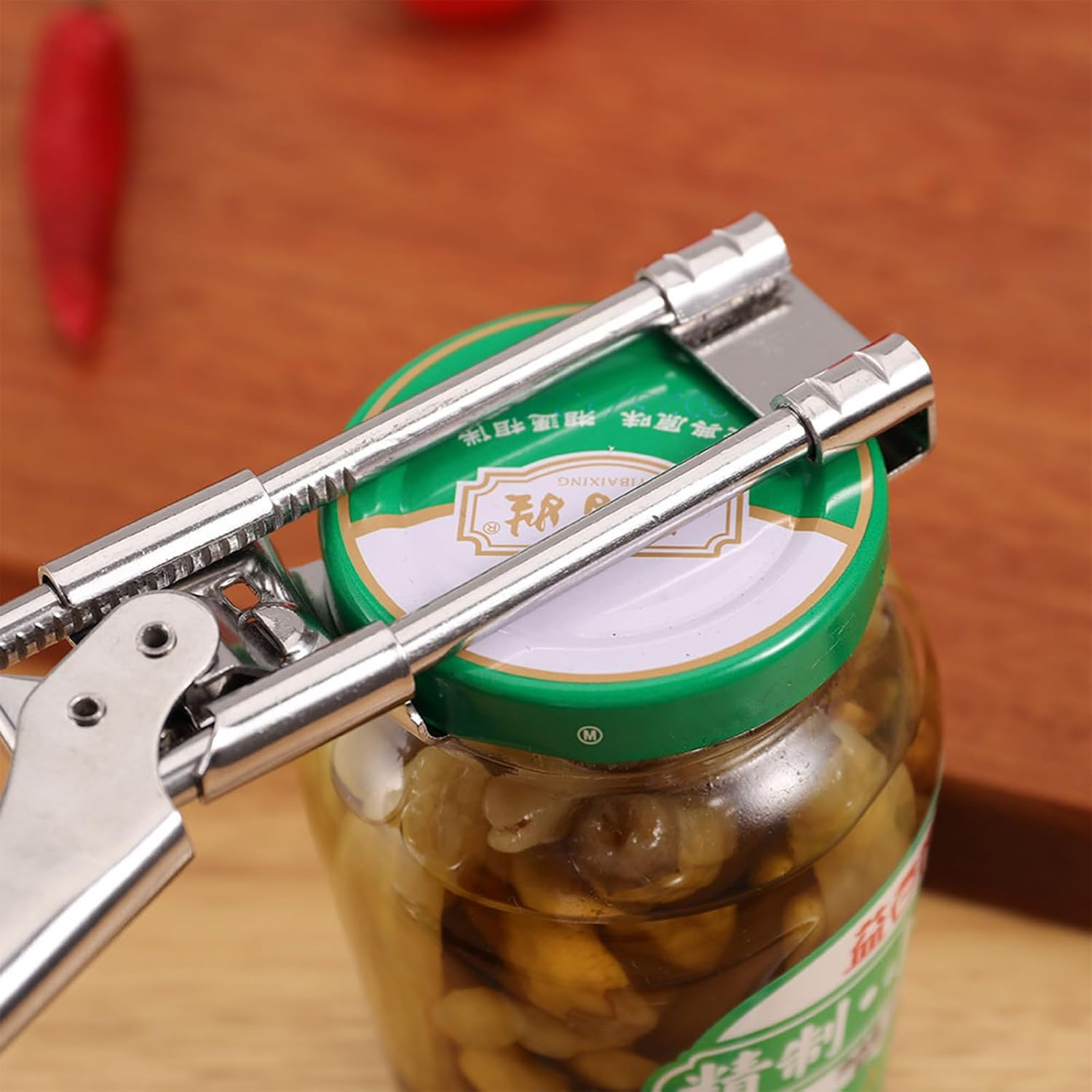 JANGJANG Jar Opener, Adjustable Stainless Steel Can & Bottle Opener, Manual Kitchen Tool for Easy Grip and Effortless Opening, Suitable for Jars, Lids, Bottles, & Cans, Durable & Easy to Use image number 5
