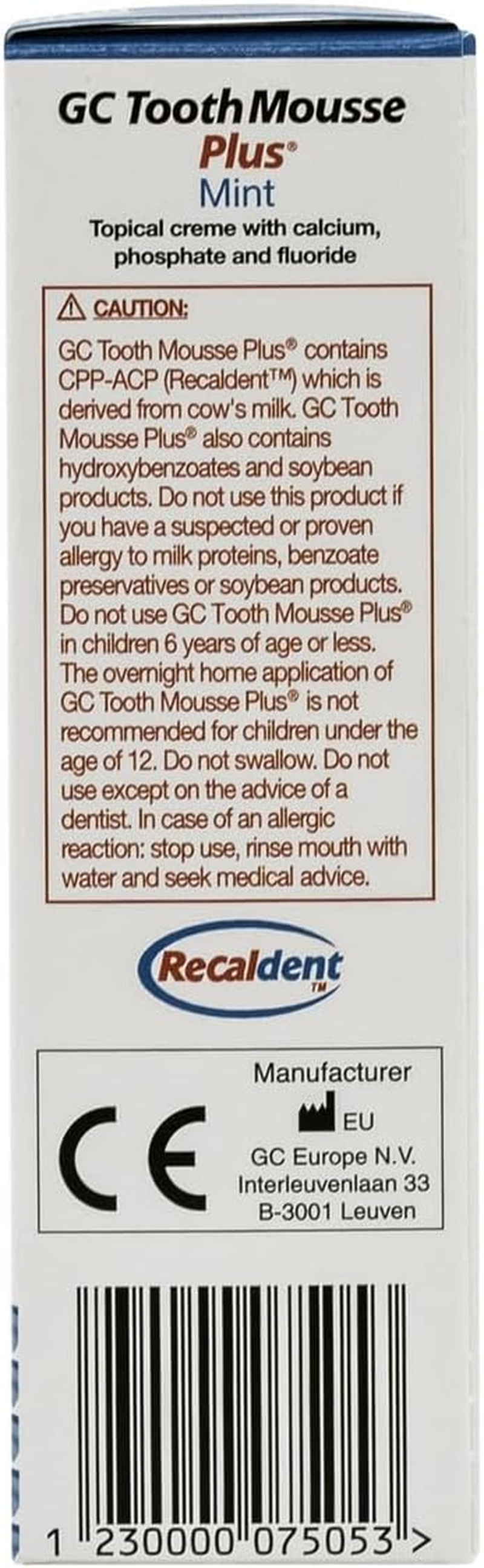 GC Dental Tooth Mousse plus 40 G, Mint Flavor image number 4
