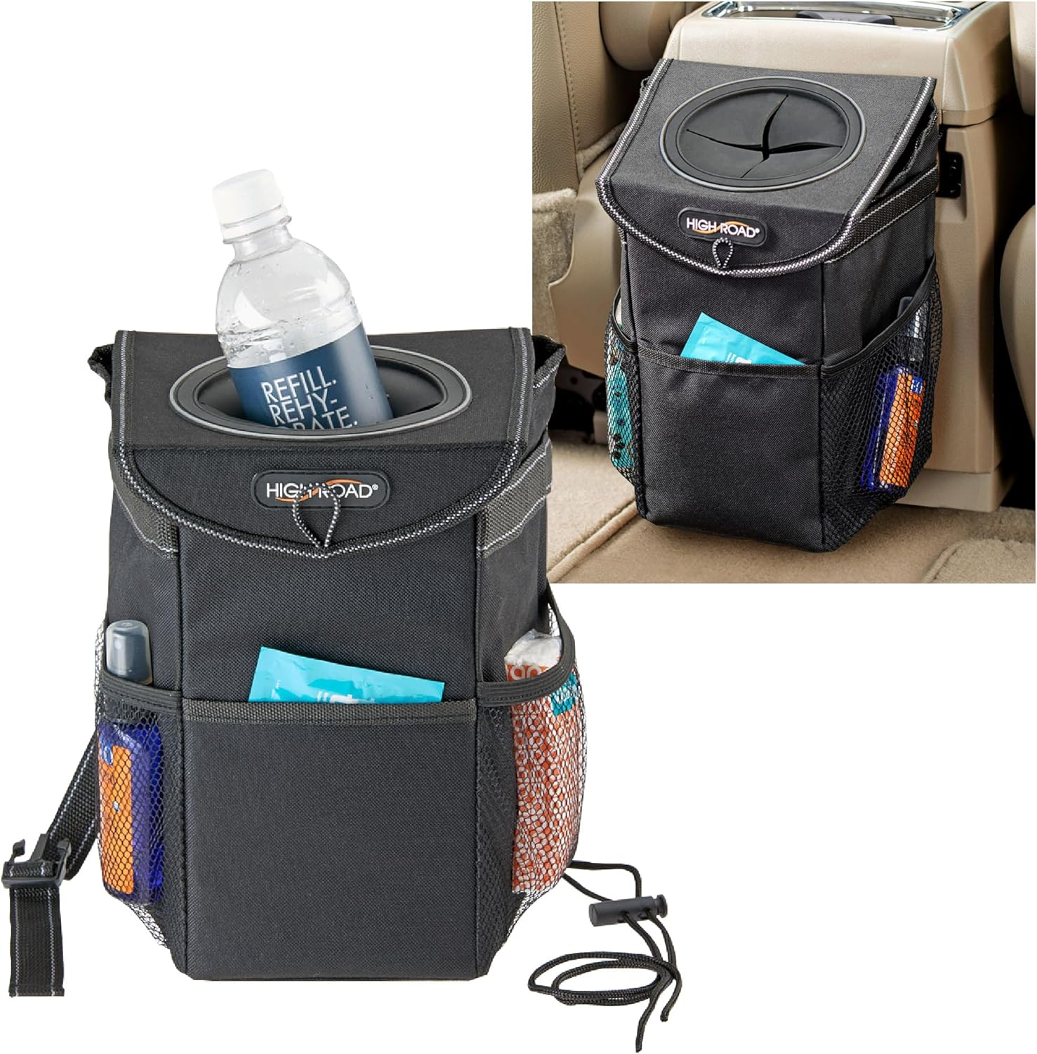 High Road Stashaway Console and Headrest Trash Bin image number 4