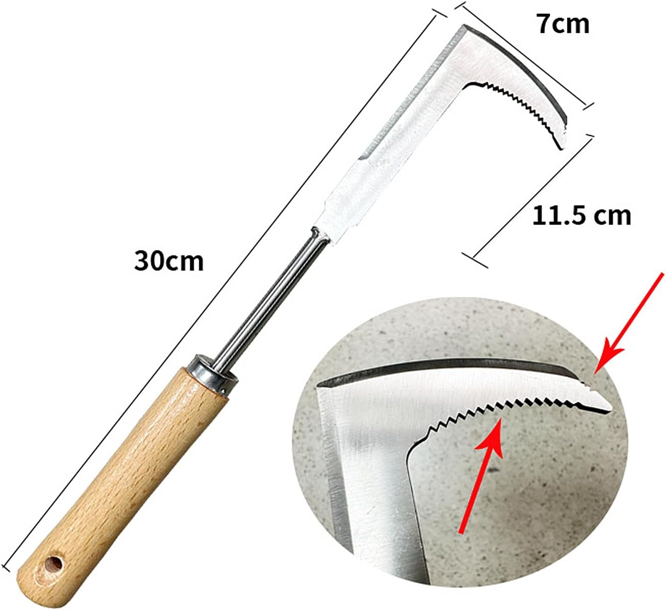 Lvpradior 4 Pack Weed Puller Tool, Stainless Steel Garden Hand Weeder, Effectively Pull Out Weeds & Their Roots, Manual Weeding Machine for Yard and Garden