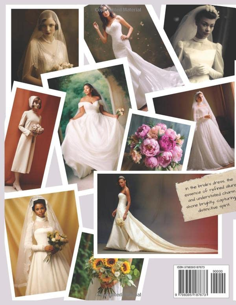 Bridal Couture: a Vision Board Book: Evolution of Wedding Dresses from Victorian Era to Millennial Age image number 1