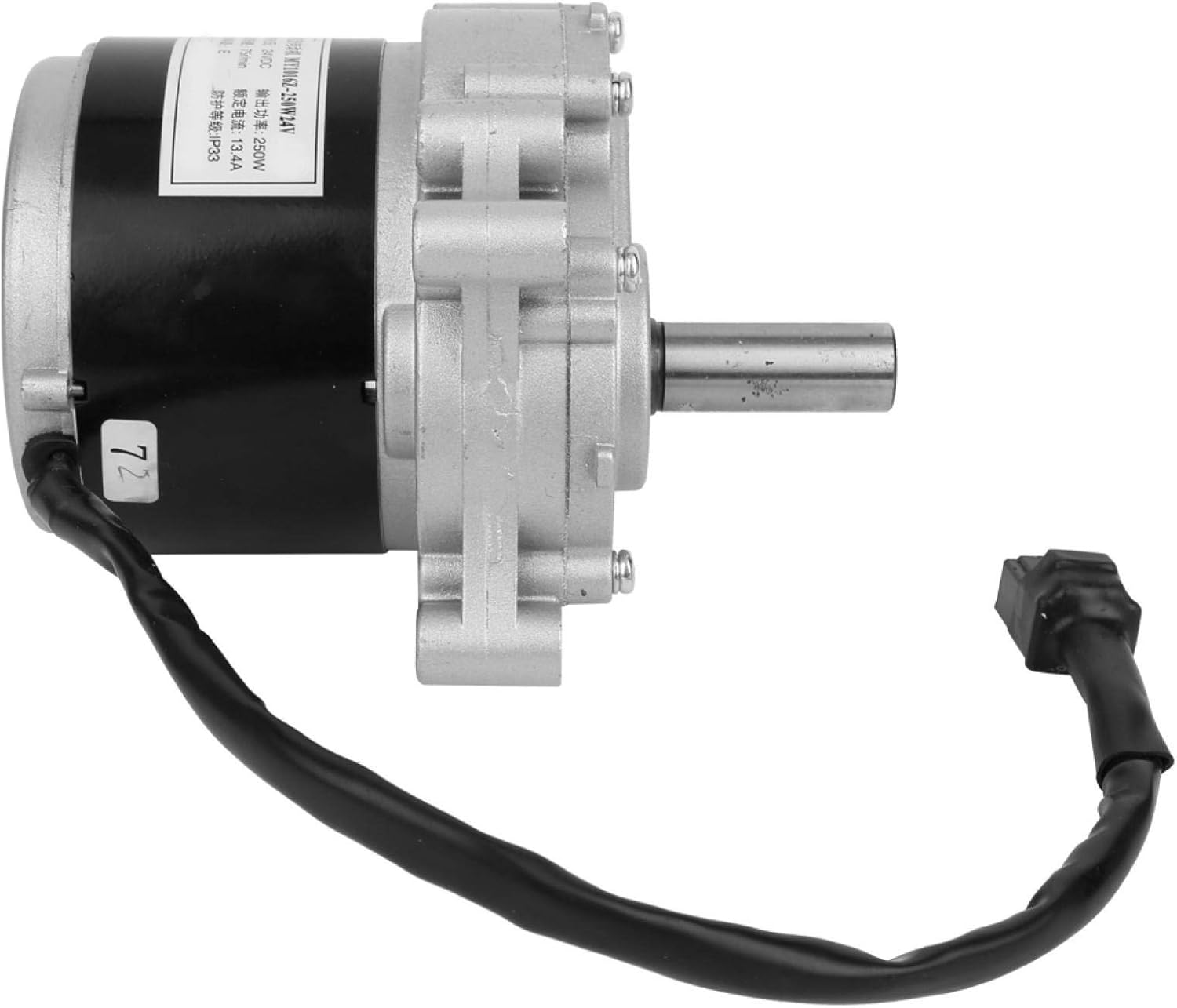 Brush Motor, Wear Resistant Electric Wheelchairs Brush Motor, Professional 75R/Min 24V250W My1016Z for Unite Electric Wheelchairs Accessory Electric Scooter image number 6