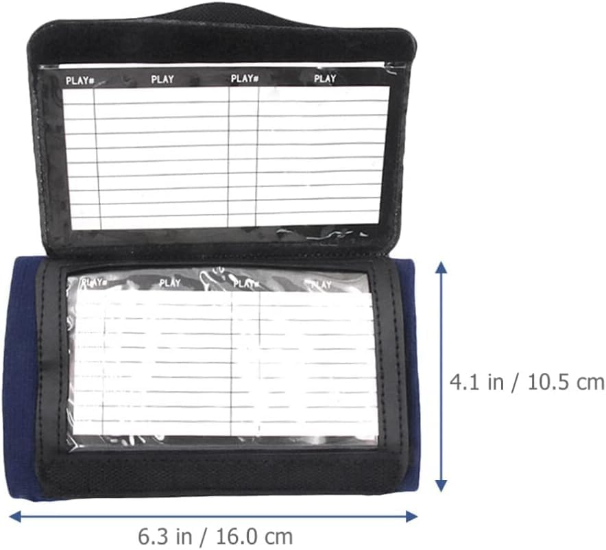 10Pcs Wristband Baseballs Wrist Brace Football Wristbands for Plays Athletic Gear Play Card Wrist Band Football Gear Softball Wristbands Sports Polyester Bracket image number 2