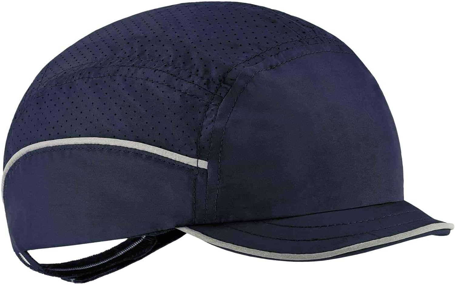 Ergodyne Skullerz 8955 Lightweight Bump Cap, Baseball Hat Style, Breathable Head Protection, Micro Brim, Navy image number 4