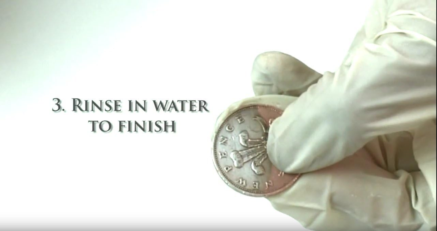 Nushine Silver Plating Solution 5.1 Oz (150Ml) - Permanently Plate Pure Silver onto Worn Silver, Brass, Copper and Bronze (Ecofriendly Formula), Silver image number 2