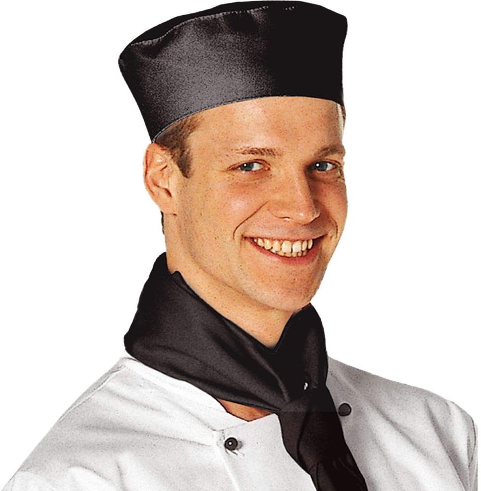 Portwest S899 Chefs Skull Cap Adjustable Black image number 3