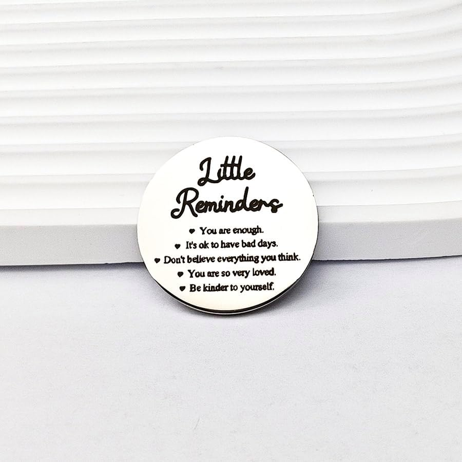 Encouragement Inspirational Gifts for Women Men Pocket Hug Token Keychain Christmas Birthday Gifts for Sister Friend Hug Tokens Keepsake with PU Leather Key Chain