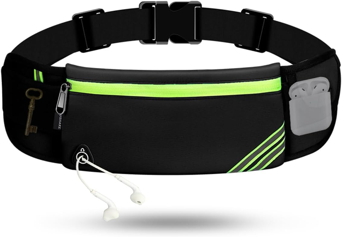 Waterproof Running Belt Water Bottle Waist Pack,Sport Fanny Pack Running Pouch for Men Women Runners Mens Waist Bag,Phone Holder for Iphone 11 Pro Max Xs Xr X 8 7 6 plus in Hybration,Workout,Jogging