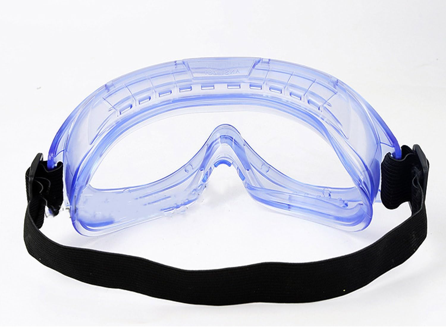 Roczential Safety Goggles Clear Lenses Anti-Fog Protective Goggles Wide Field of View Adjustable Chemical Splash Protective Eyewear Soft Lightweight Eyewear image number 3