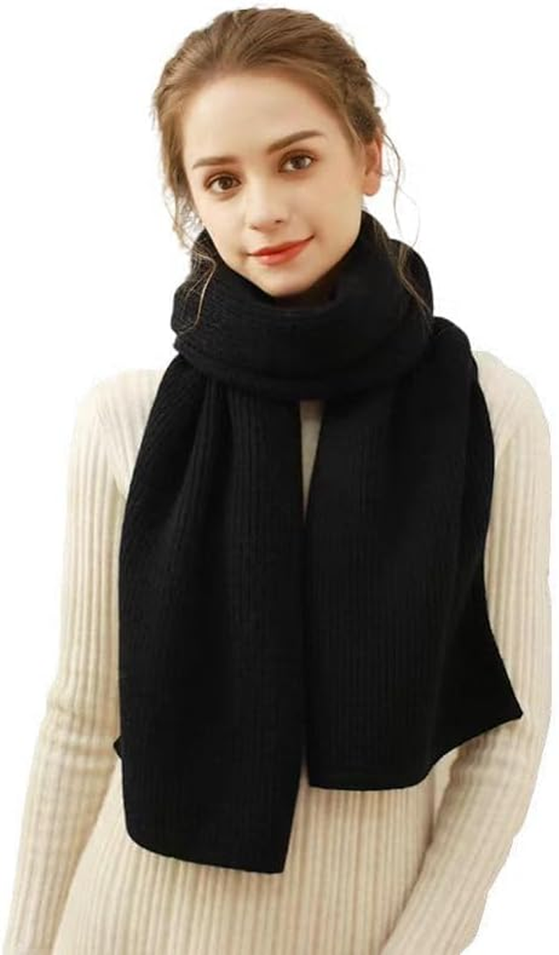 FANGXIN Women'S Warm Long Scarves Winter Scarfs Arctic Fleece Solid Scarves