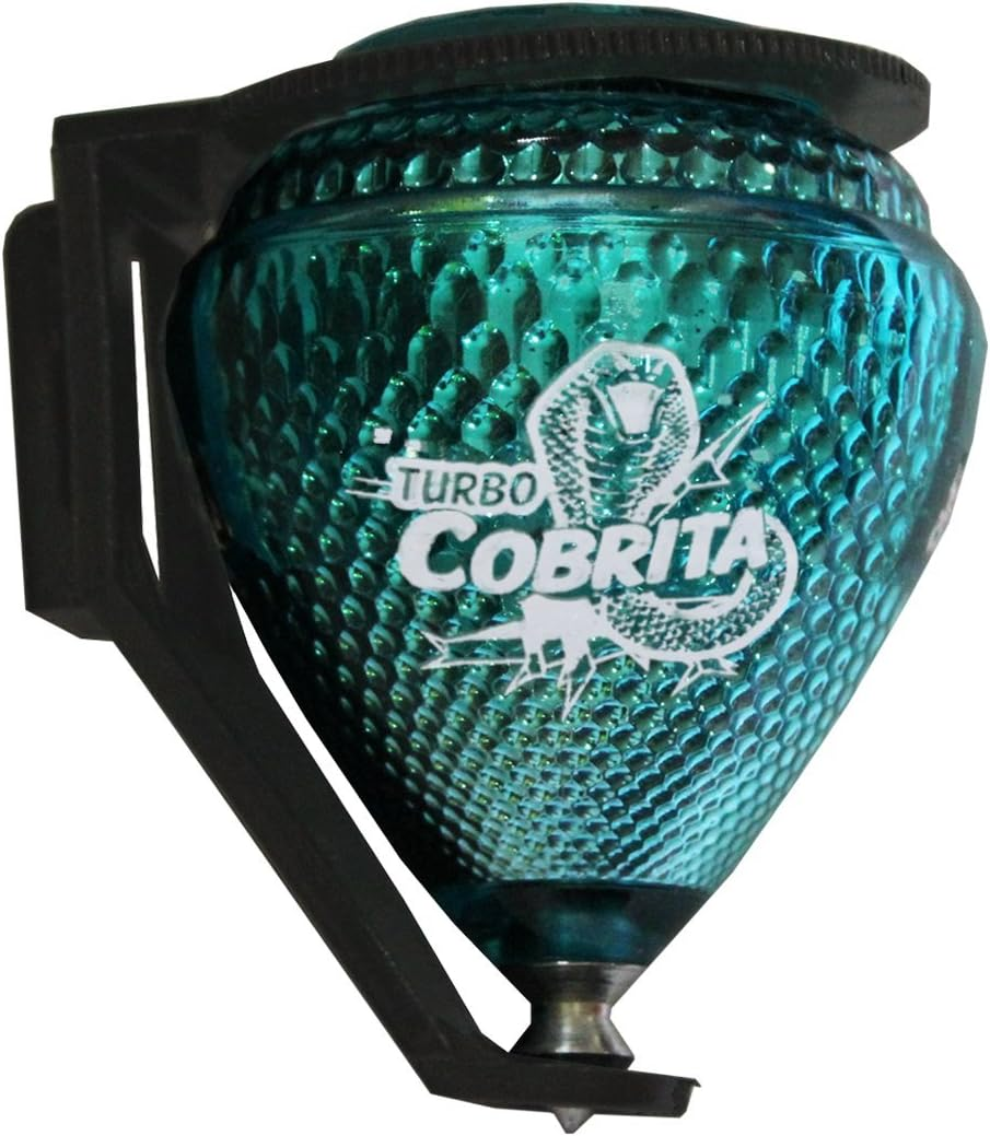 4 Pack Mini Cobra Durable Plastic Spin Tops & Metal Tip Made in Mexico - Trompo Mexicano COBRITA Pl&aacute;stico Durable & Punta De Metal (Pack of 4 Assorted Colors) image number 1