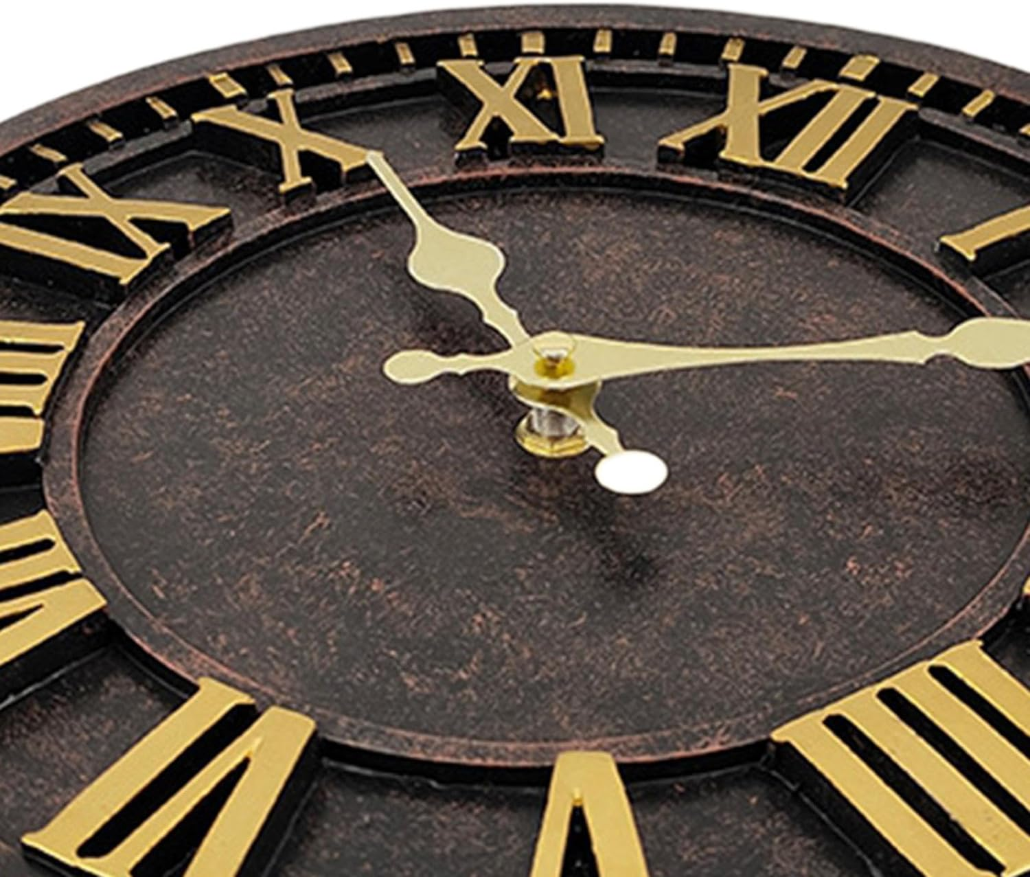 Outdoor Wall Clock Vintage Waterproof Garage Fence Lawn Garden Office Yard 12" image number 6