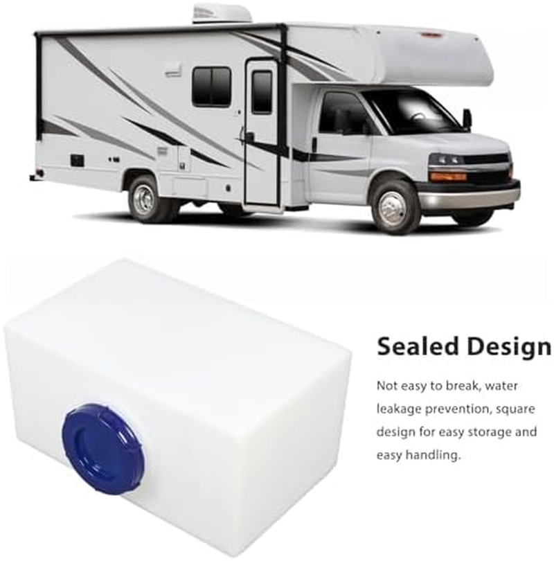 RV Water Holding Tank, 5 Gallons RV Water Storage Tank, RV Water Tank for Trailer Boat Yacht image number 6