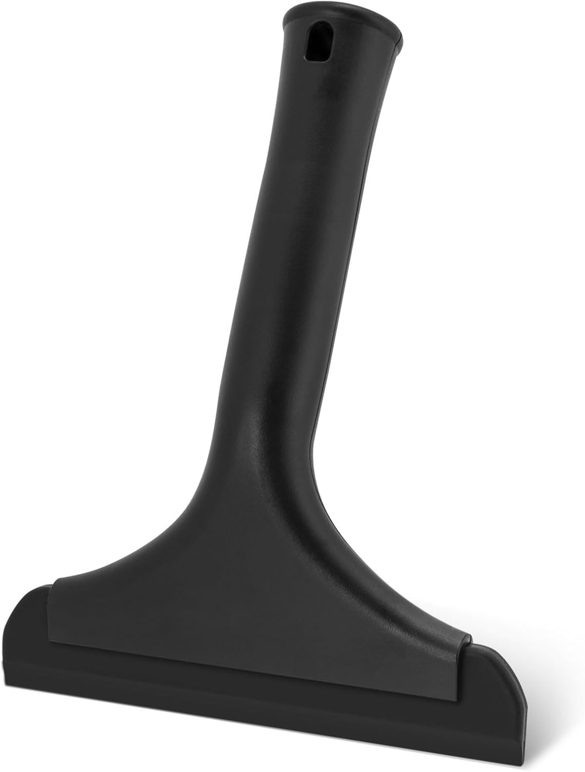 Small Silicone Squeegee Window Shower Squeegee Tool,Auto Water Blade for Car Windshield, Window, Mirror, Glass Door,Bathroom (Black, One Size) image number 4