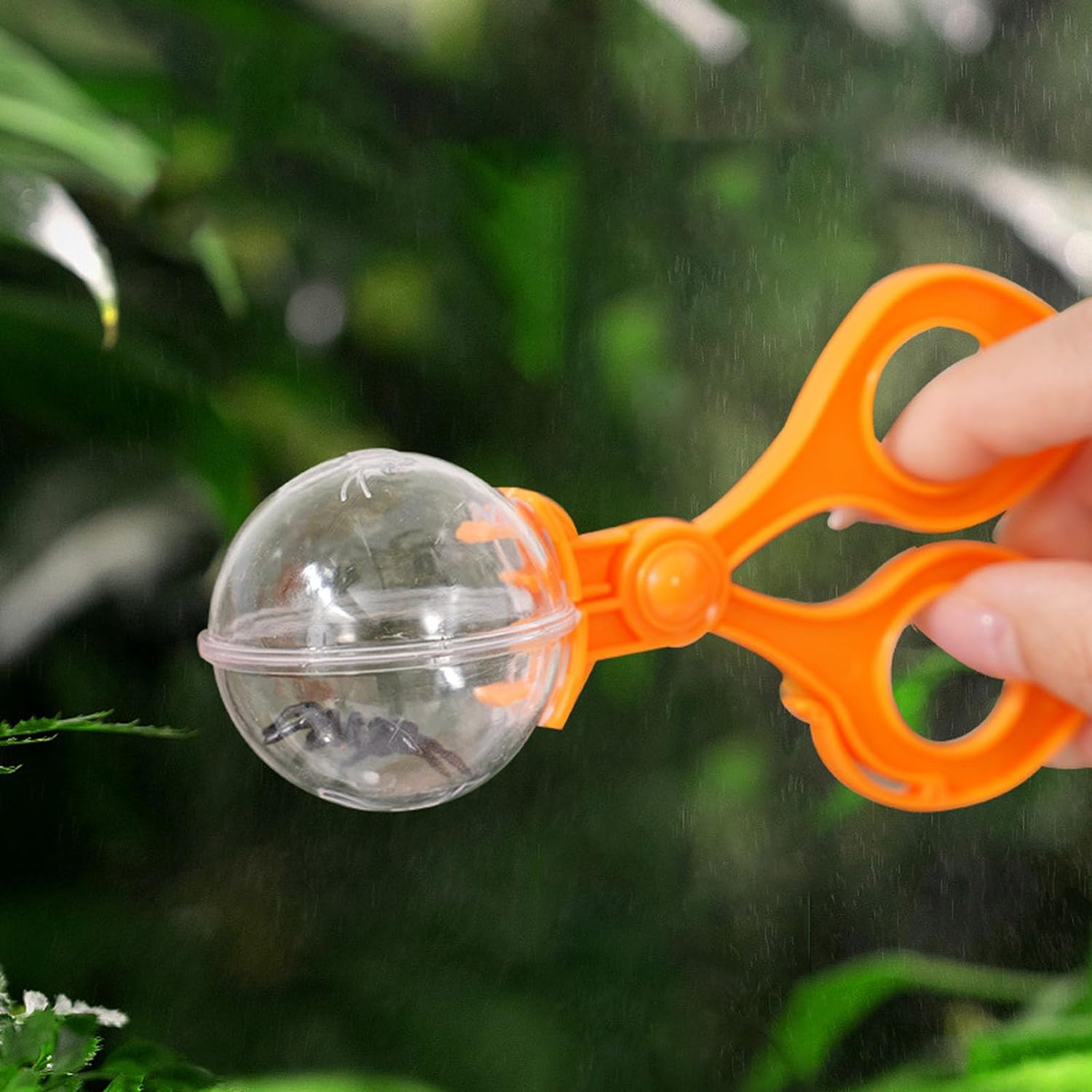 DONHUA Bug Catcher Kit,Habitat with Magnified Viewer Magnifying Glass, Tweezers, Bug Catcher Explore Nature Outdoor Exploration for Boys Girls image number 6