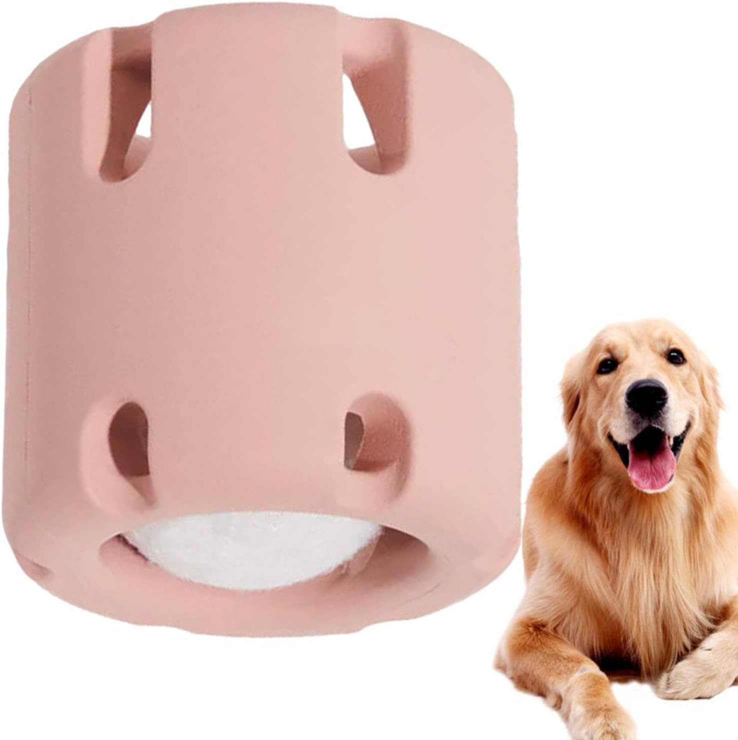 Tennis Tumble Dog Puzzle - Wear-Resistant Tennis Ball Tumble Dog Toy | Bite Resistant Dog Puzzle Ball Toy for Indoor Dog Toy Dog Teeth Chew Toy Shwing