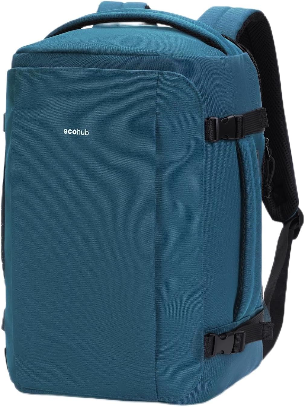 ECOHUB for Ryanair Cabin Bags 40X20X25, 20L Underseat Carry on Backpack with 14&rdquo; Laptop Compartment, Water-Resistant Travel Hand Luggage Bag, Recycled Rucksack with Anti-Theft Pocket