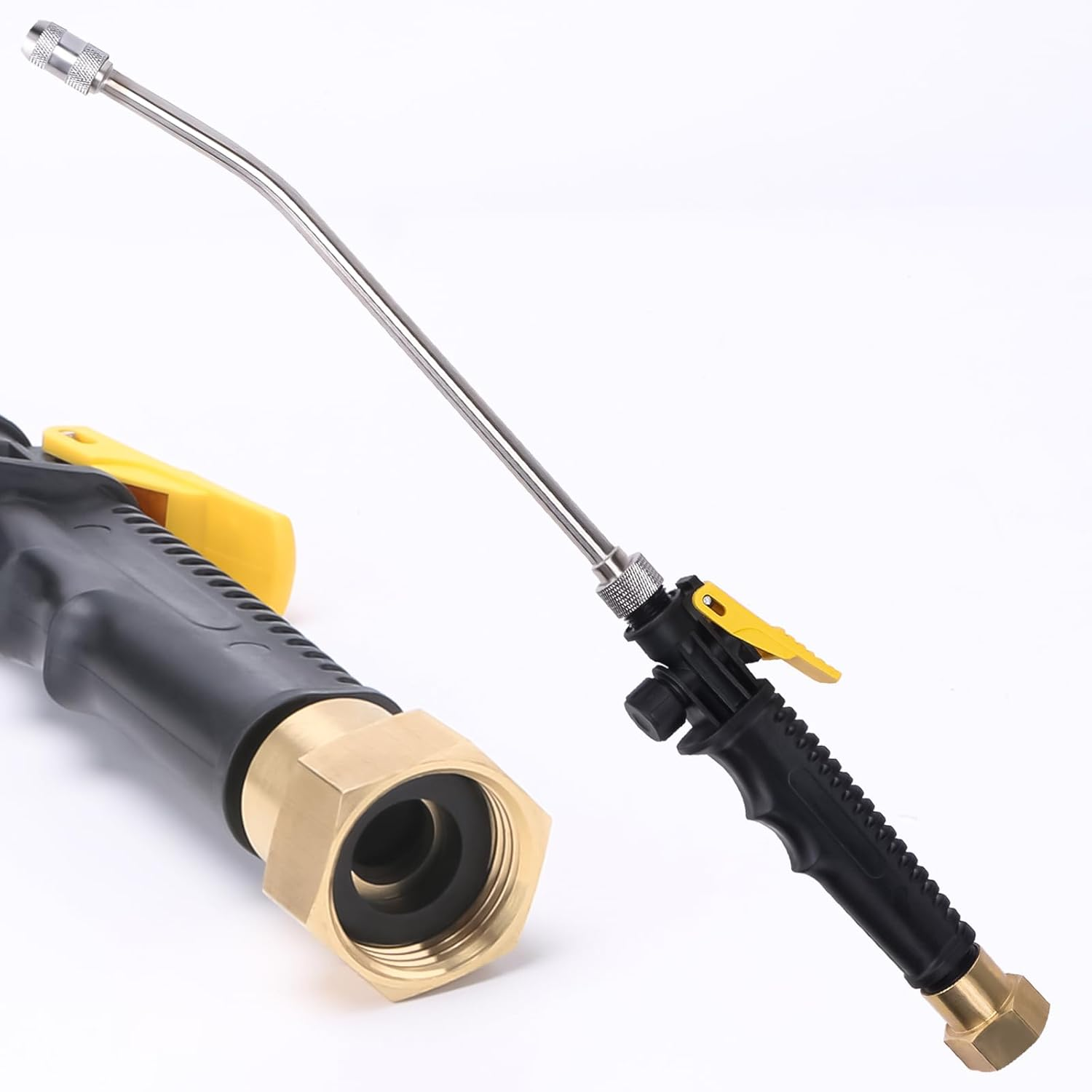 RV Water Heater Tank Rinser,Metal Tube Water Tank Flusher,Powerful Water Spray,Flushes and Removes Sediment and Scale from RV Water Heater (Flush Wand) image number 6