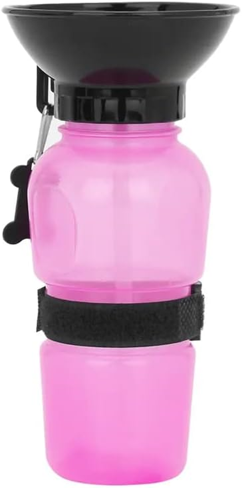 500ML Dog Cat Water Drinking Bottle Detachable Travel Cup Portable Pet Feeder - Durable PP+PE Material, Leakproof Design, Ideal for Dogs and Cats, Easy Squeeze-And-Release Mechanism