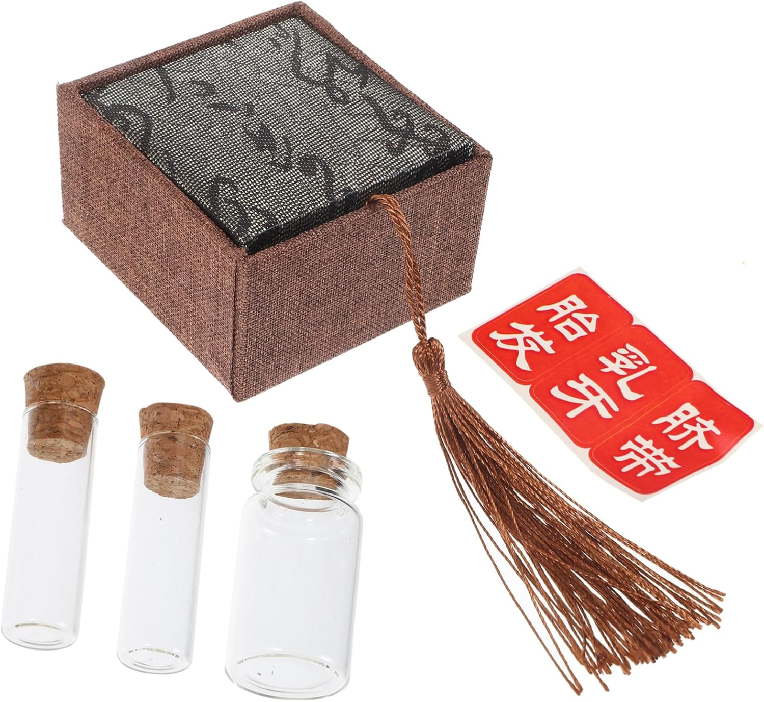 Mobestech Lanugo Storage Bottle Fetal Hair Box Boys and Girls Teeth Keepsake Organizer for Newborn Shower Random Style image number 2