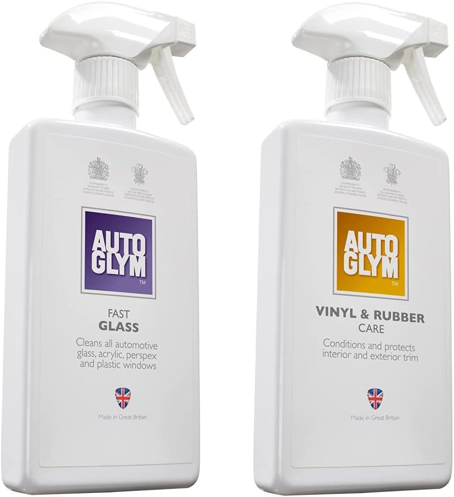 Autoglym Fast Glass 500Ml & VRC500AU Vinyl & Rubber Care, 16.9 Ounce (VRC500US) image number 6