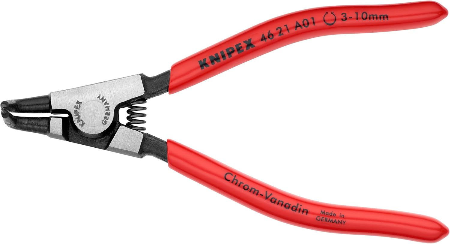 Knipex 46 23 A21 External Bent Circlip Plier, 170 Mm Length image number 2