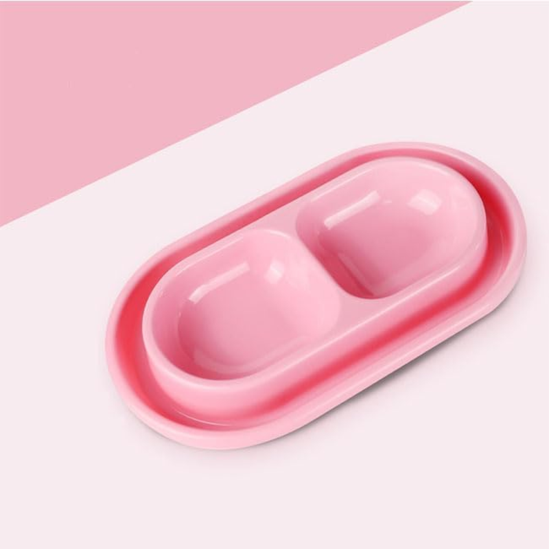 Limcryspp Anti-Ant Cat and Dog Food Bowl, 25-Ounceanti-Slip Pet Food Water Bowl, Suitable for Indoor and Outdoor Dog and Cat Lifting Feeding Bowl (Grey)