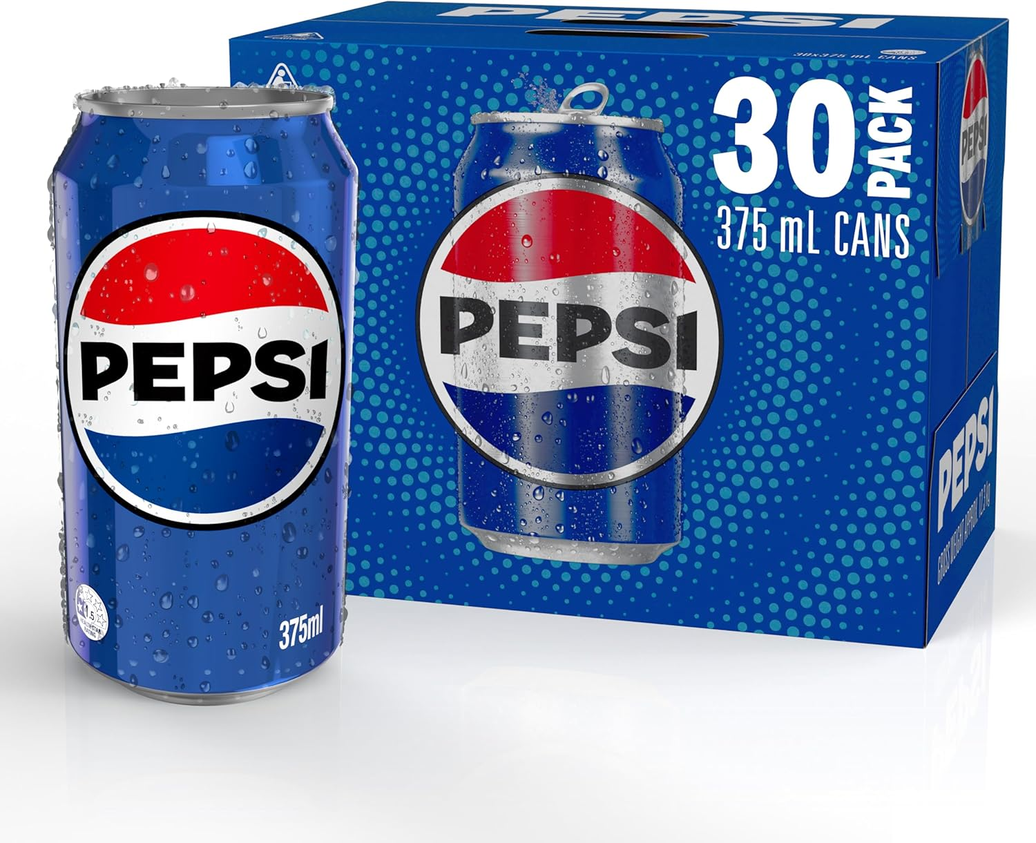 375ML X 30 CAN CUBE PEPSI REGULAR 7G