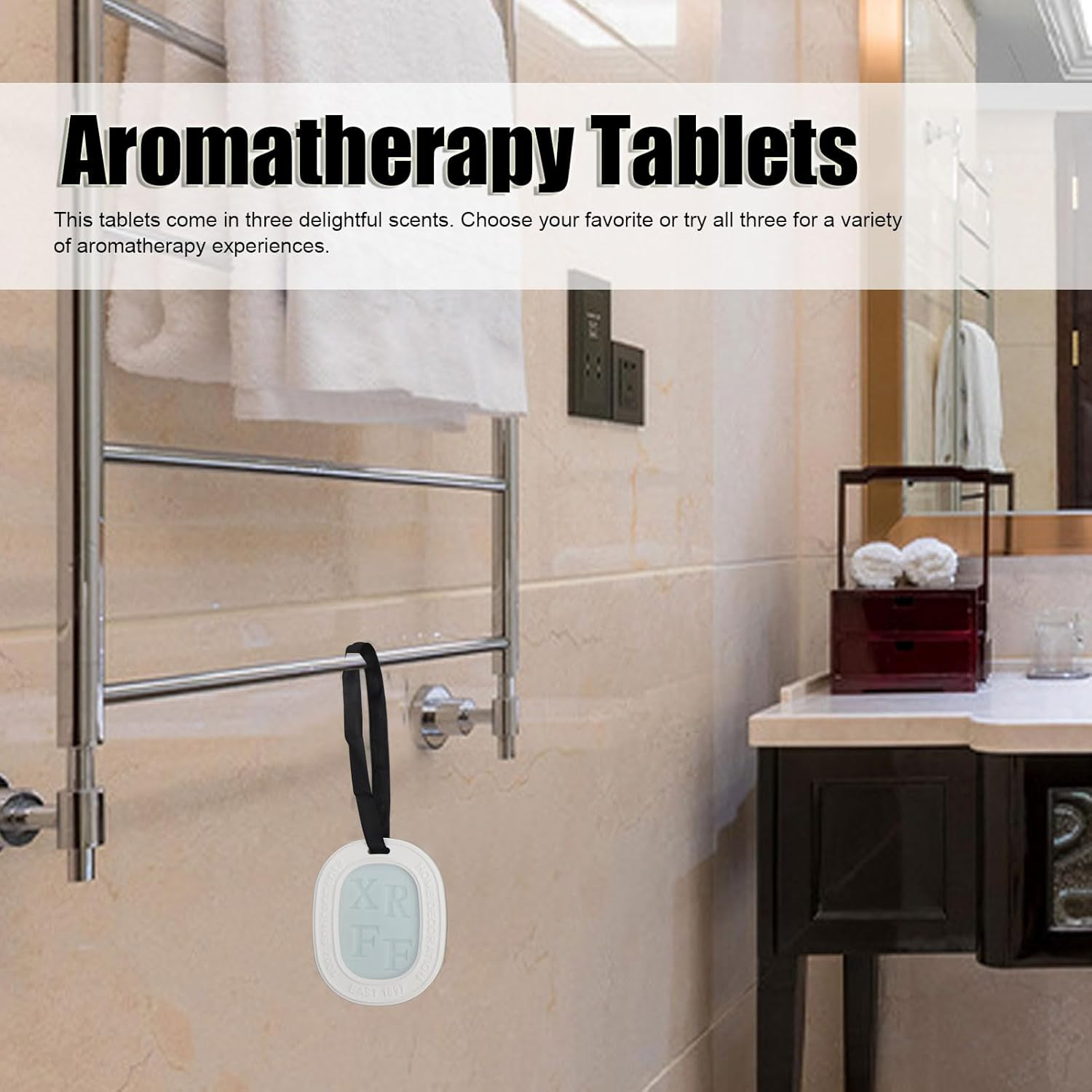 Scented Sachet, 3Pcs Fragrance Sachet Wardrobe Air Freshener, Hanging Aromatherapy Tablet for Clothes, Living Room Drawers Cabinets Bathroom Car Fresh, Lasting Exuding Fragrance image number 3