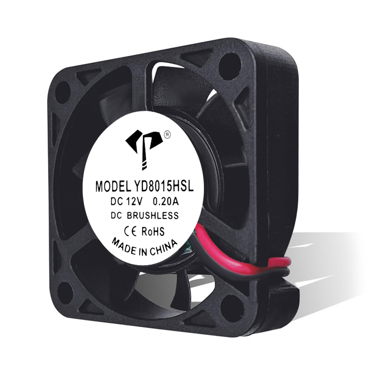 80X80Mm DC 12V Brushless Silent Computer PC Case Cooling Cooler Fans Black image number 4