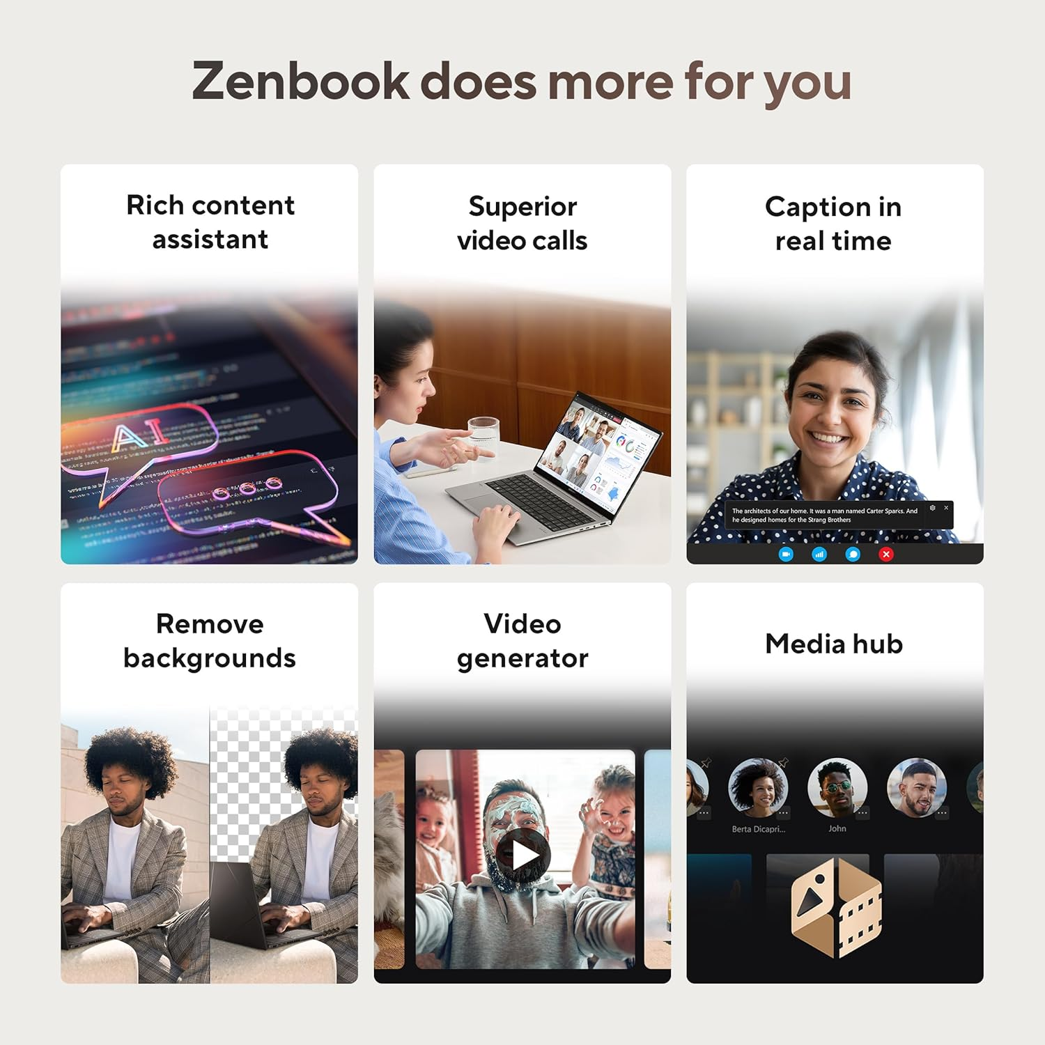 ASUS Zenbook S 16 Lifestyle Laptop. 16" 3K OLED Display. AMD Ryzen AI 9 HX 370 Processor 2.0Ghz (Up to 5.1Ghz) up to 50TOPS. LPDDR5X 32GB RAM. 1TB Pcie 4.0 SSD. Wi-Fi 7. Win 11 Home image number 6