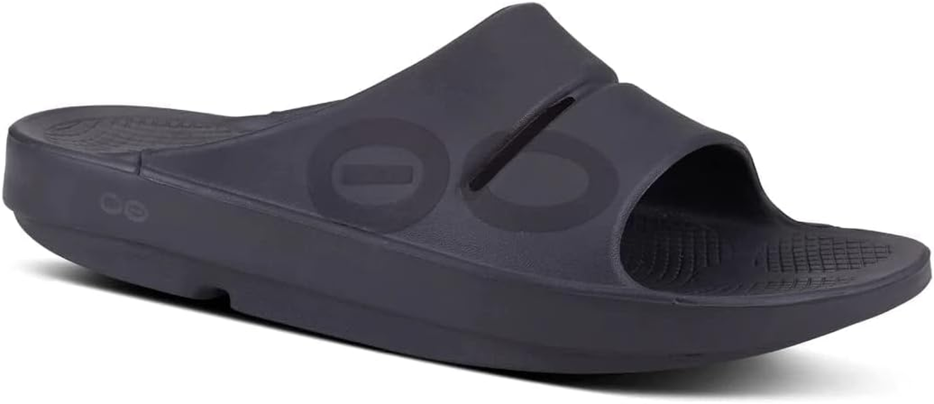 OOFOS Womens Mens Oocloog Clog Oocloog Clog Black Size: