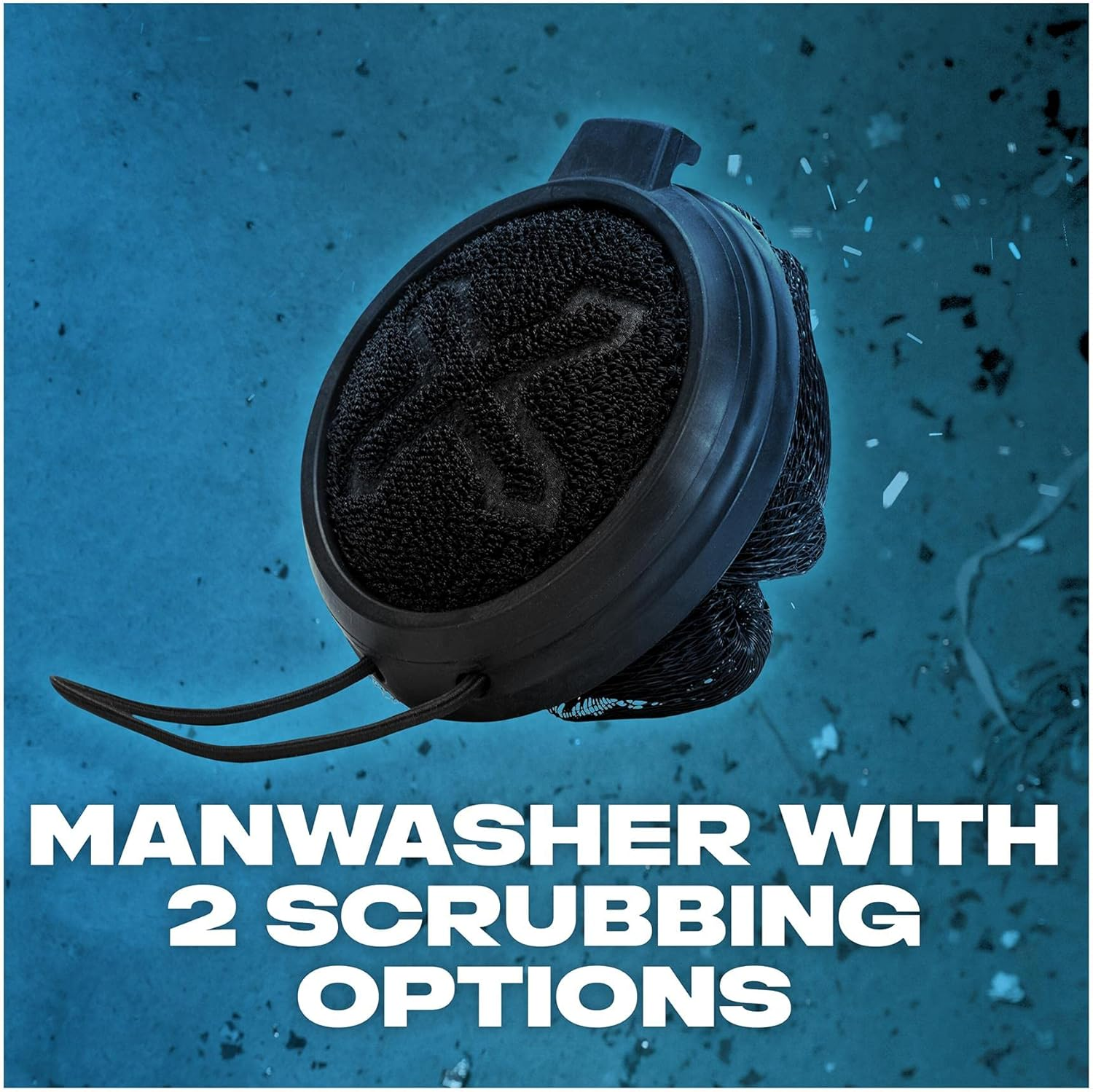 Lynx Manwasher, Shower Sponge, Loofah, 2 Pack