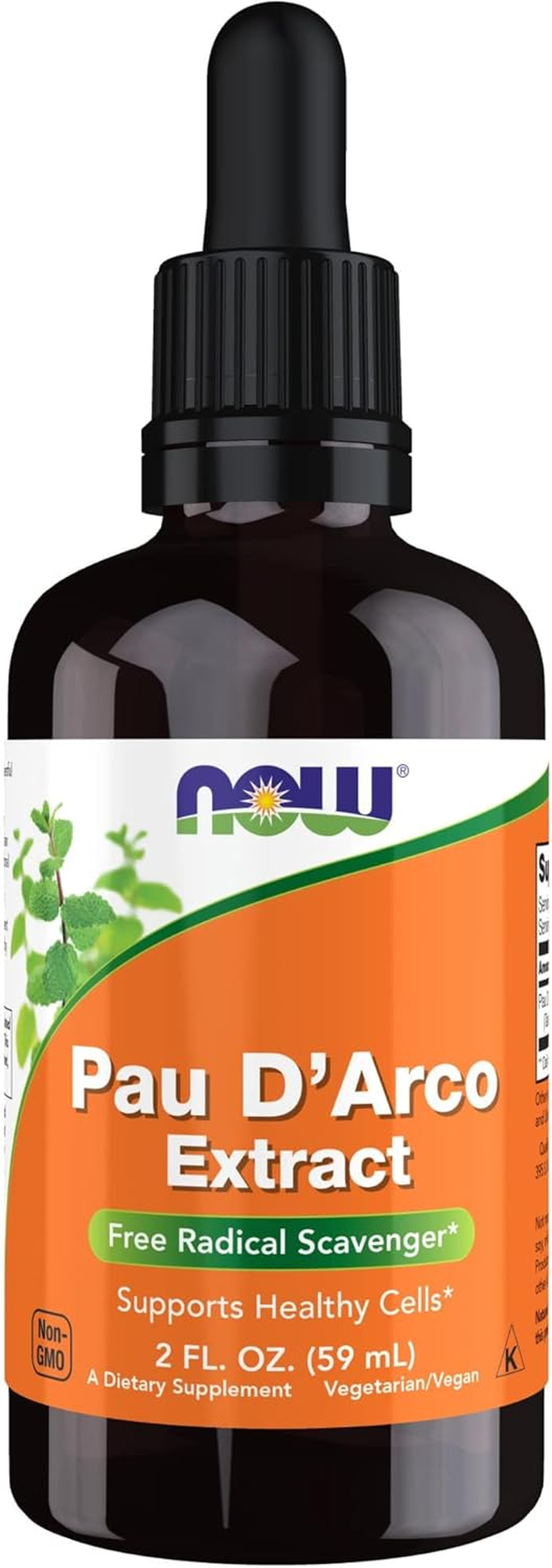 NOW Pau D'Arco Extract Liquid,2-Ounce image number 2