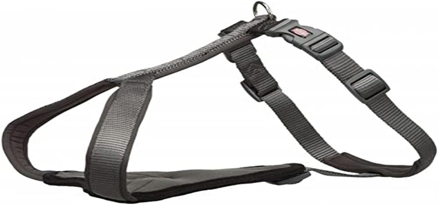 TRIXIE Dog - Premium Y Harness, M: 50-60 Cm/20 Mm, Graphite (Advent-03)