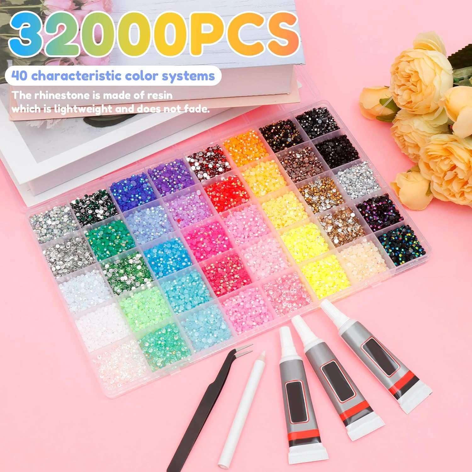 Jelly Resin Rhinestones Fade Resistant Nail Art Rhinestone Easy to Adhere Flatback Jelly Gem Varied Shape for Clothing Nail image number 2