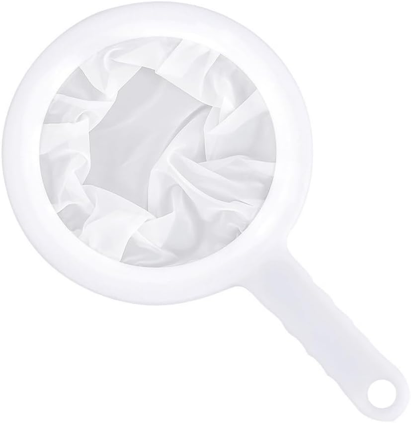 200 Mesh Kitchen Ultra-Fine Strainer Nylon Mesh Filter Spoon Soybean Milk Coffee Yogurt