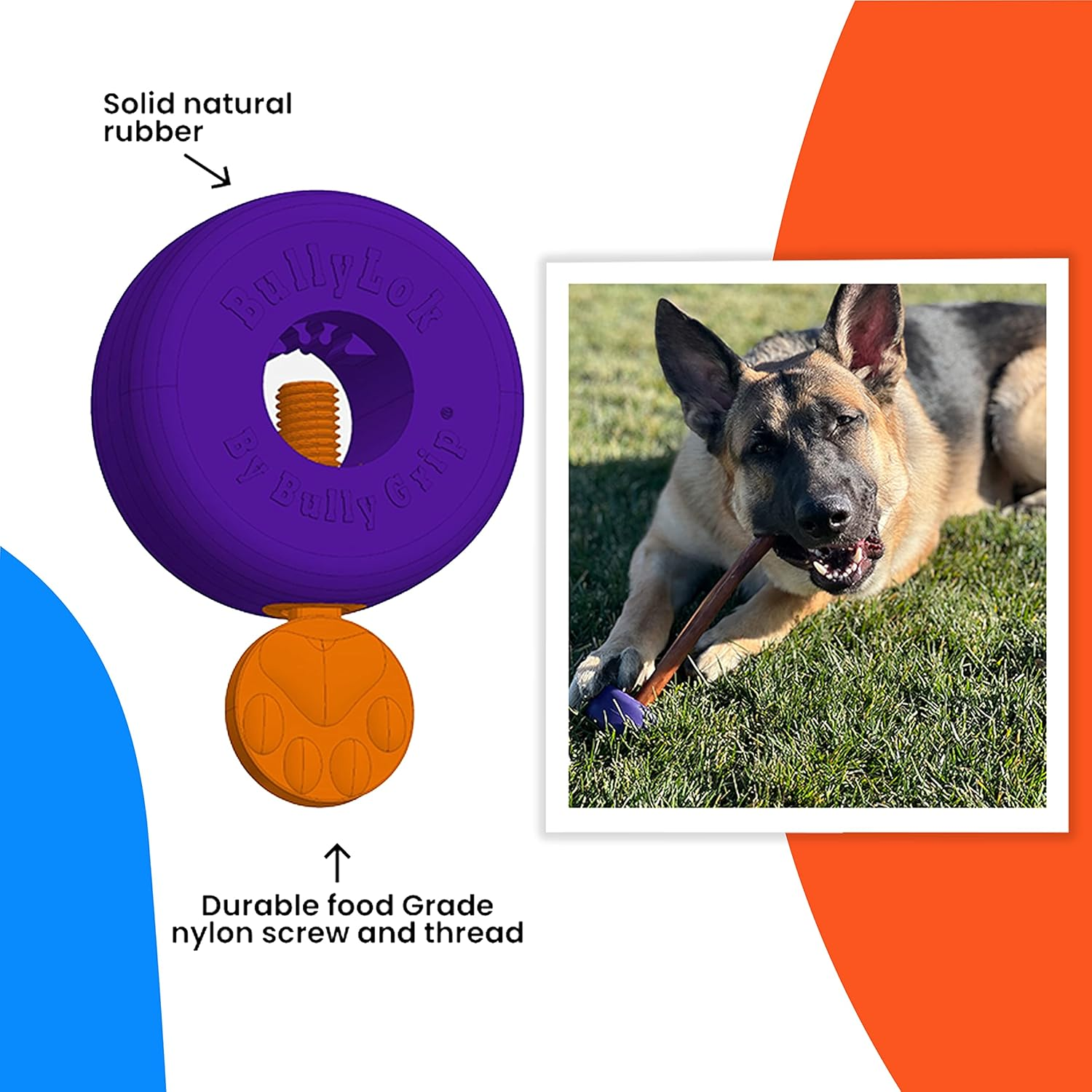 Bullylok (Fits Standard to Mega Monster Bully Sticks) image number 6