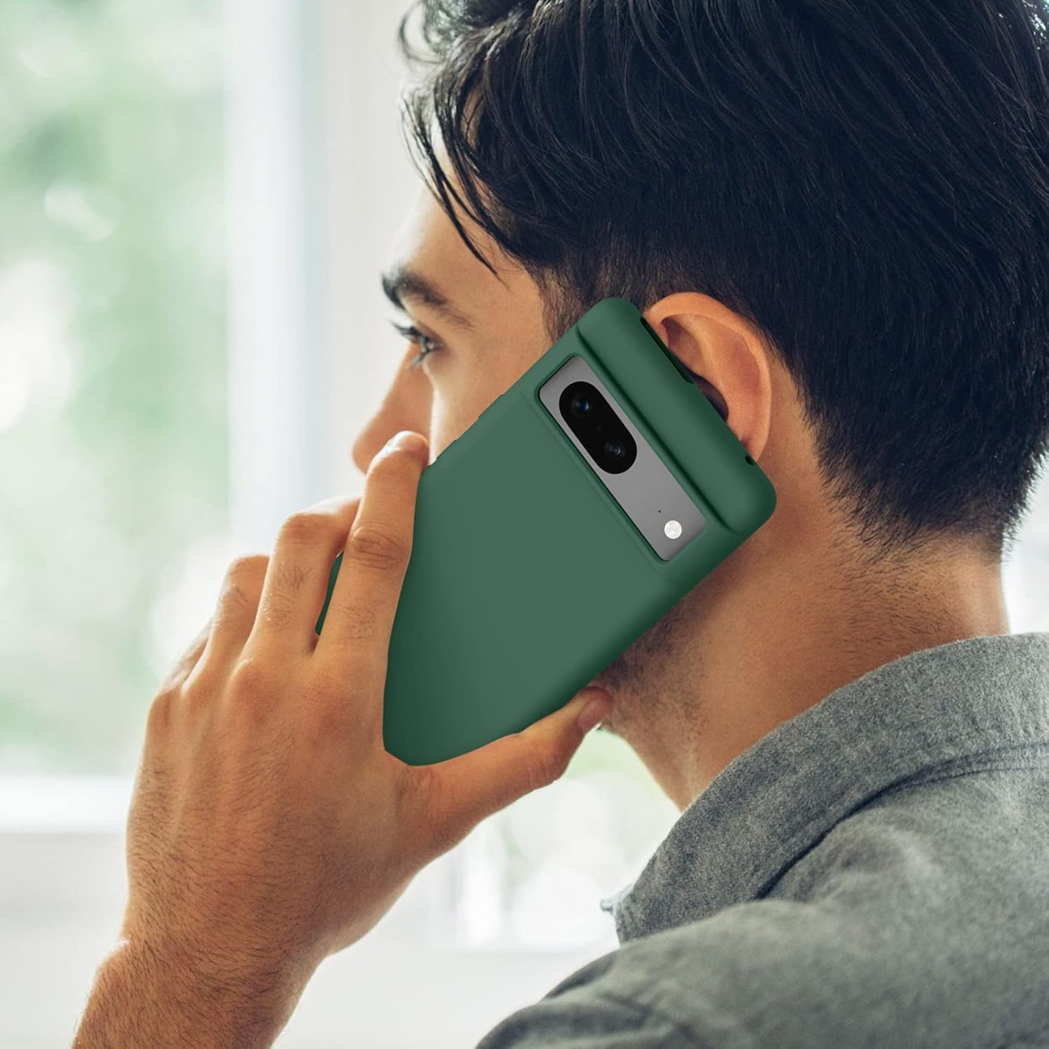 Meliya Case Compatible with Google Pixel 7, Stylish Silicone Slim Full Body Protective Phone Cover for Google Pixel 7 Case 6.3 Inch image number 1