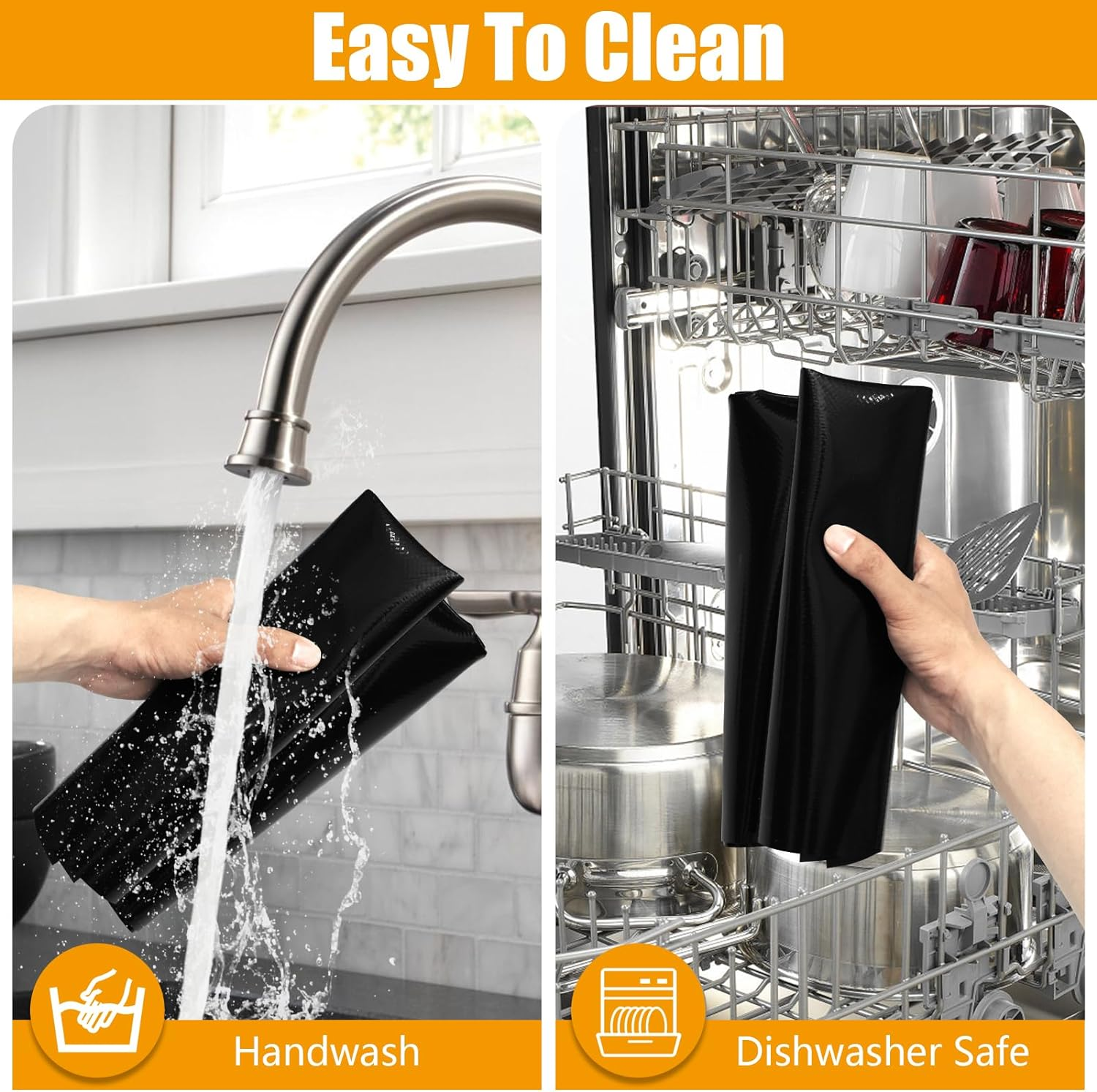 Induction Cooker Protector, Silicone Oil Proof Flexible Flame Retardant Cooktop Protection Mat, Rectangular Hot Pot for Kitchen Cooking (40 * 60Cm)