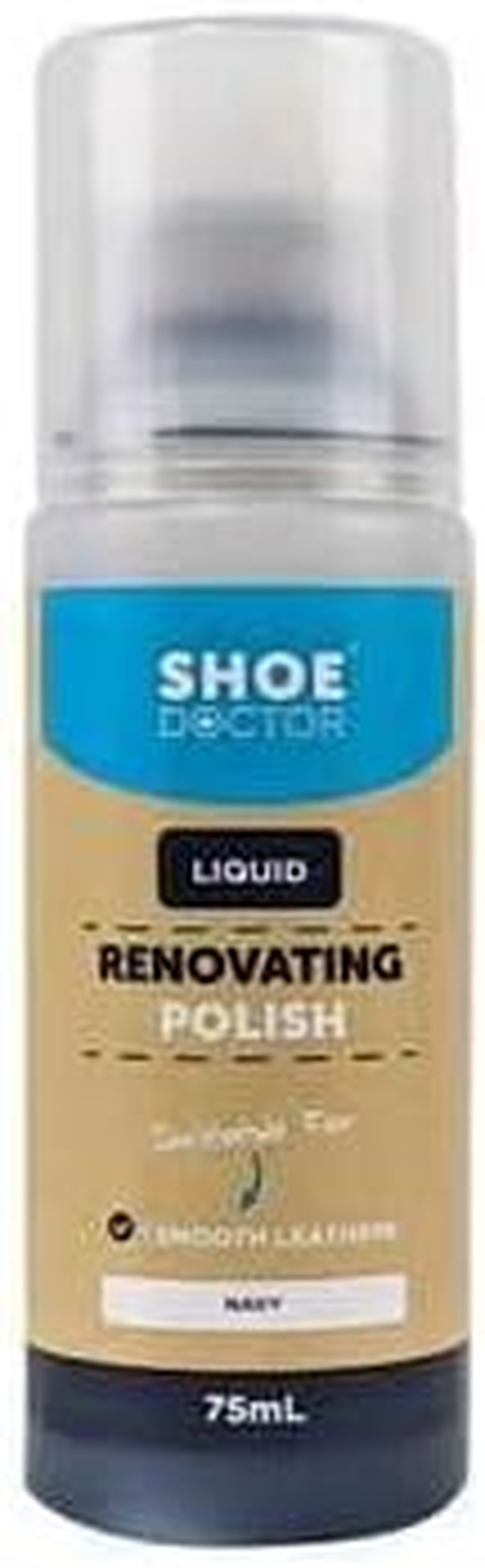 Shoe Doctor Liquid Renovating Polish 75Ml - 5 Colours Available